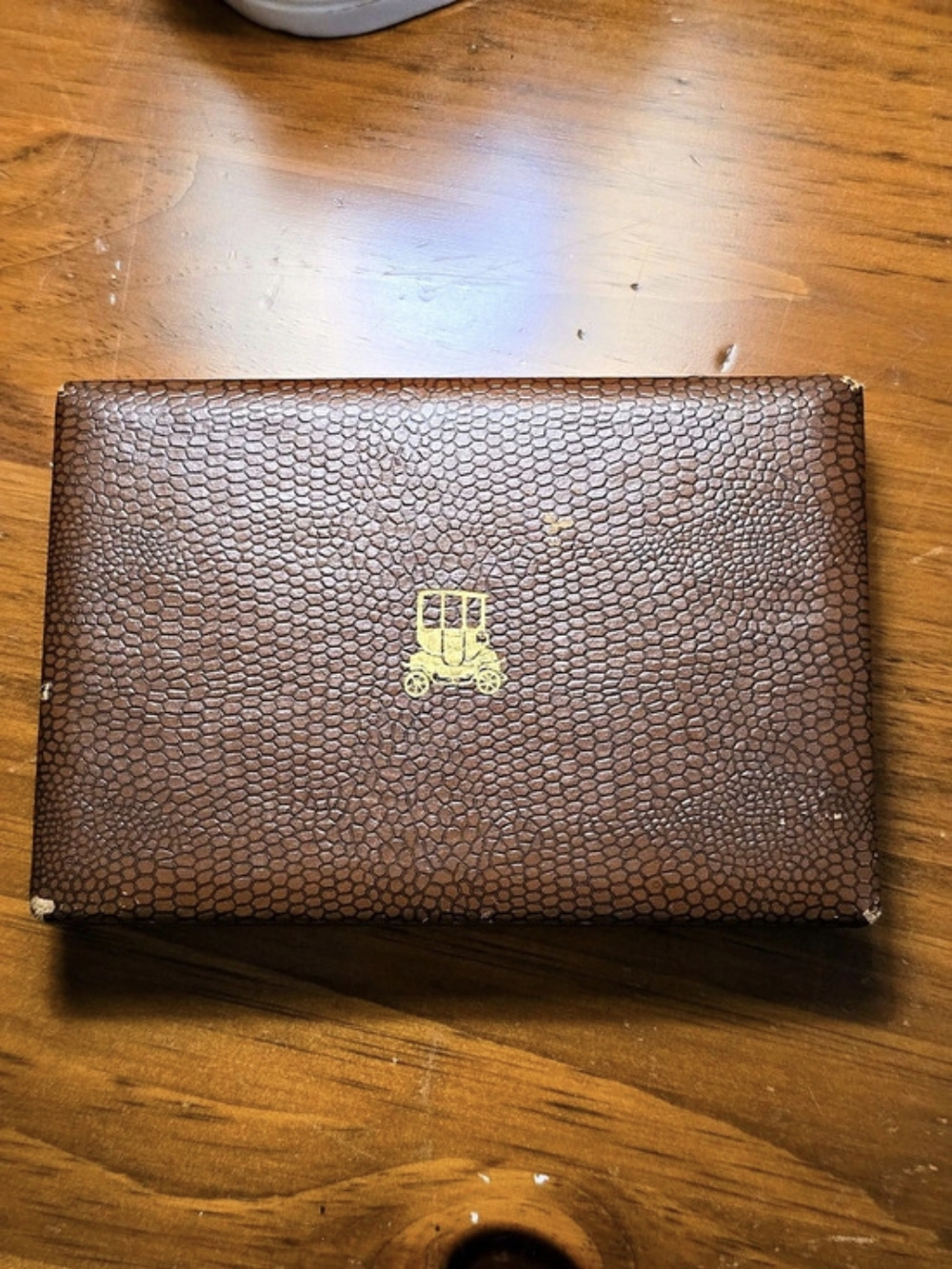 Vintage MCM Royal Traveler by Kustom King Case Only Brown Carriage MCM